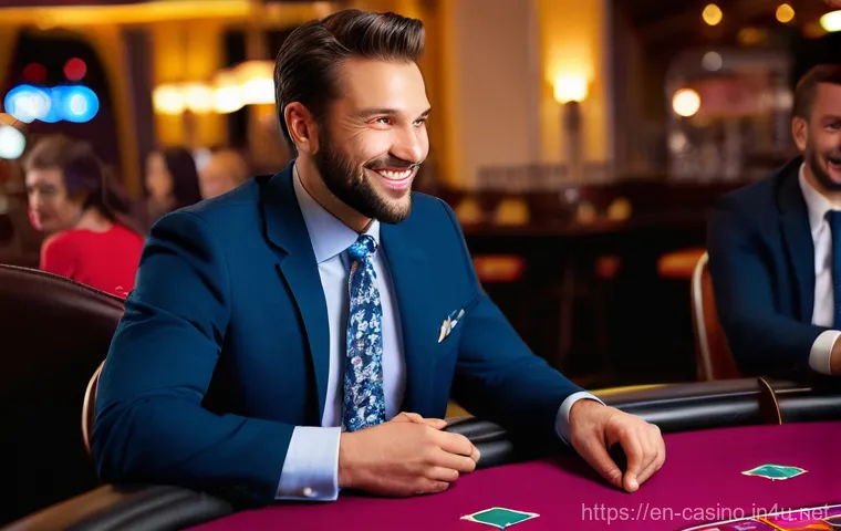 카지노 딜러 평균 연봉과 인상 전략 - **"High-Energy Blackjack Dealer in Las Vegas"**
    A dynamic, medium-shot image of a charismatic fe...